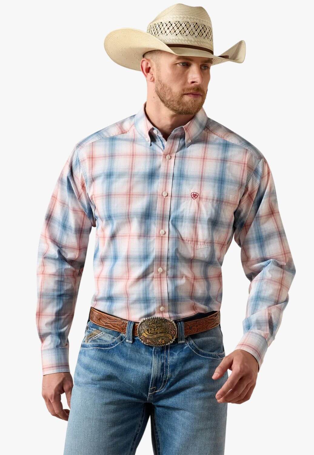 Ariat Mens Pro Series Teddy Long Sleeve Shirt
