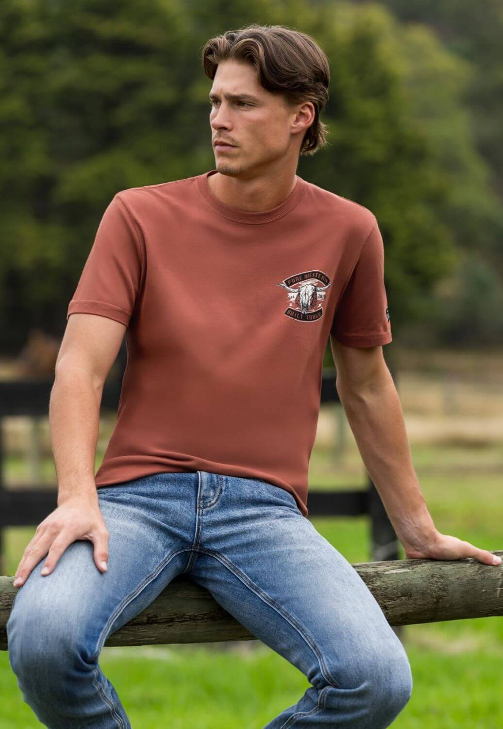 Pure Western Mens Joey T-Shirt