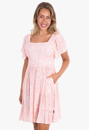 Pure Western Womens Sara Short Sleeve Dress