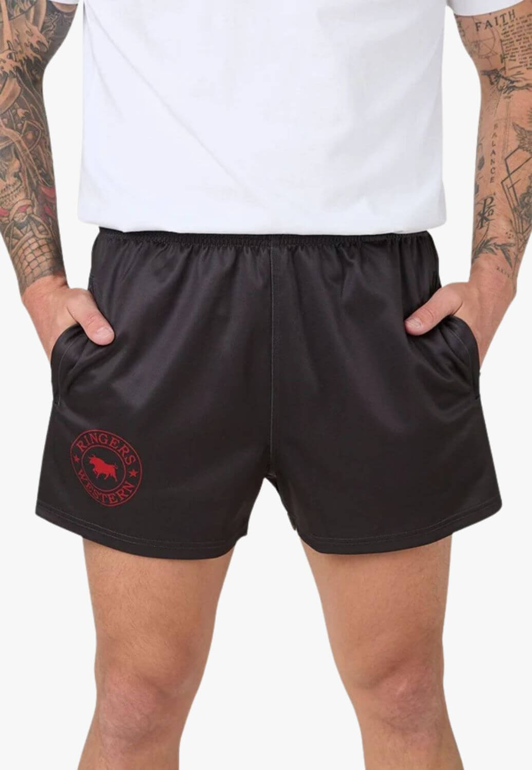 Ringers Western Mens Footy Shorts