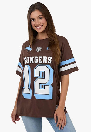 Ringers Western Womens Rodeo Oversized T-Shirt