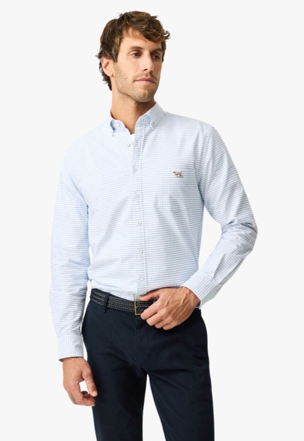 Rodd & Gunn Mens Oxford  Oakvale Long Sleeve Shirt