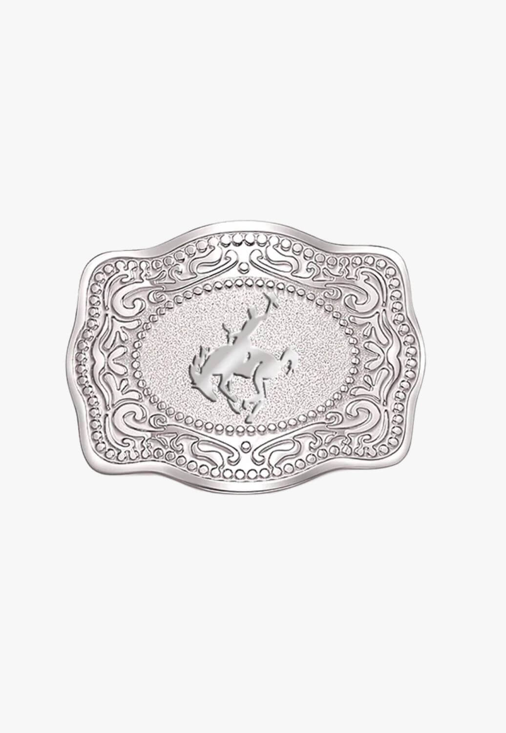 SpurWest Mini Bronco Belt Buckle Hatpin