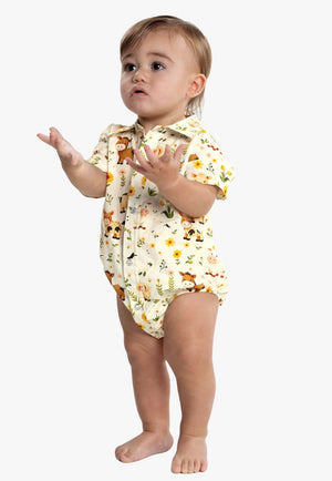Just Country Infant Frankie Full Button Jumpsuit