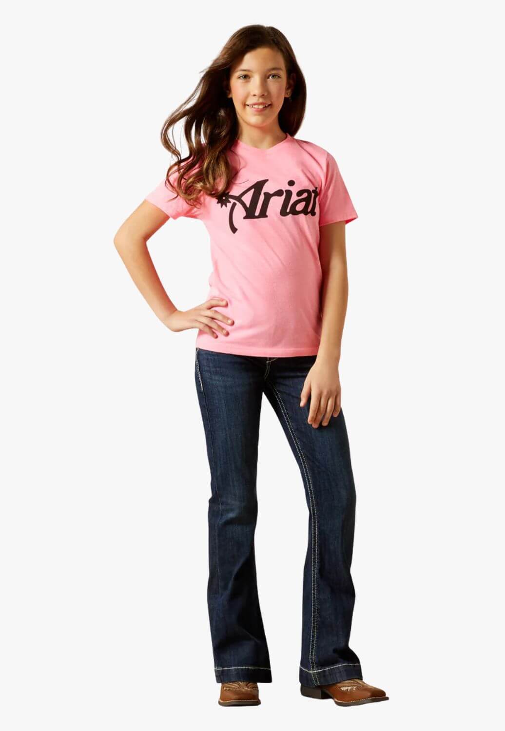 Ariat Girls Spur Script T-Shirt