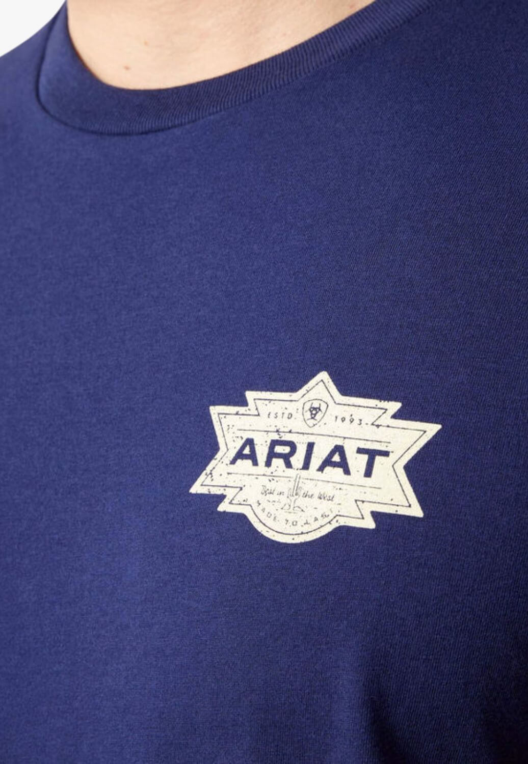 Ariat Mens Mesa Motif Lockup T-Shirt