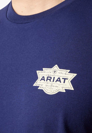 Ariat Mens Mesa Motif Lockup T-Shirt