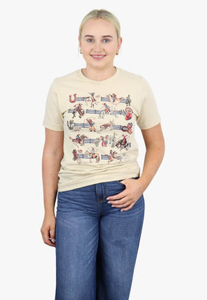 WTCo XOXO Art Womens Fences T-Shirt