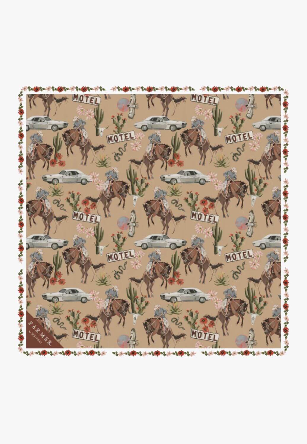 Whitney Spicer No Man's Land Cotton Bandana