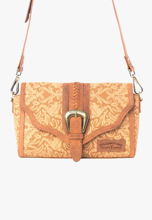 Myra Yellowstone Maverick Sky Crossbody with Buckle