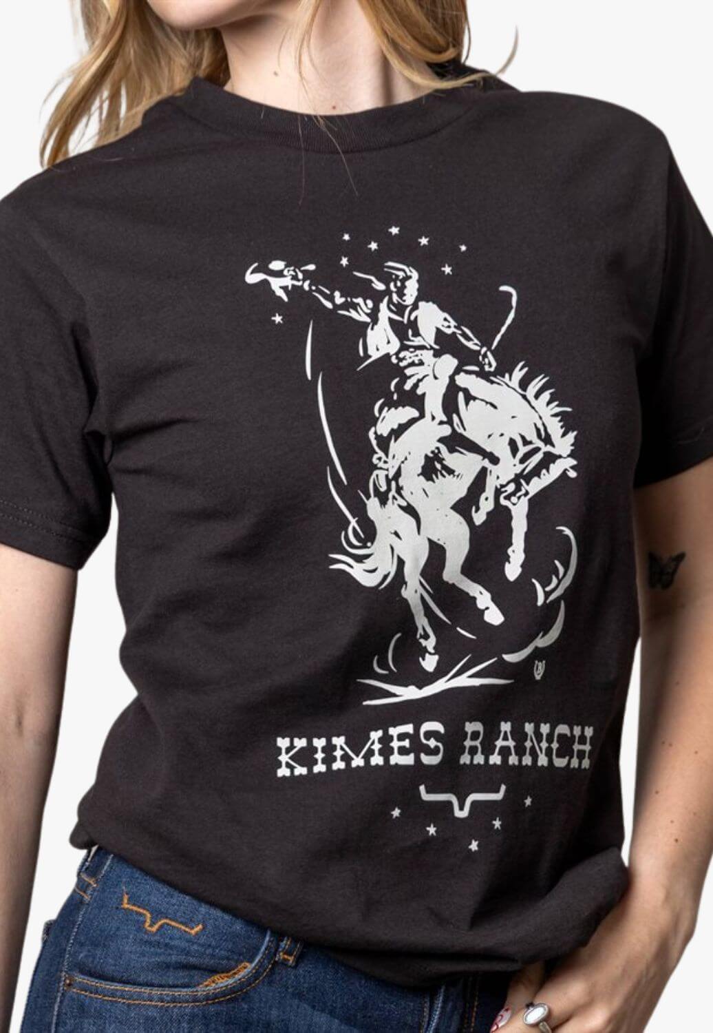 Kimes Ranch Womens Lucky B Saddle T-Shirt