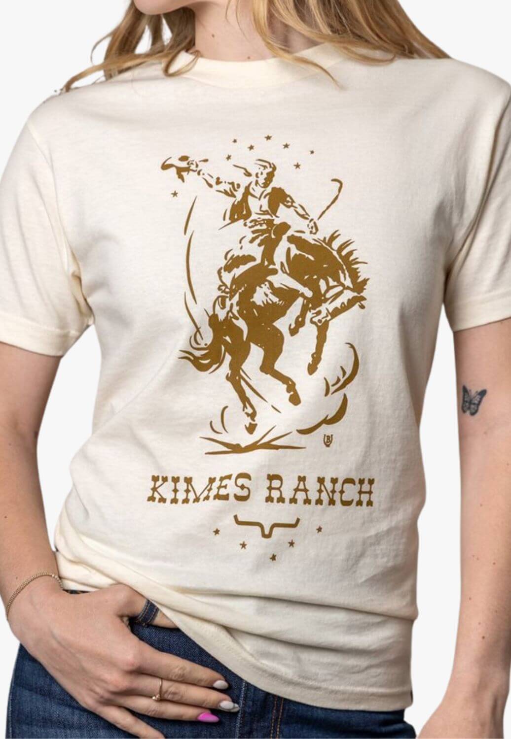 Kimes Ranch Womens Lucky B Saddle T-Shirt