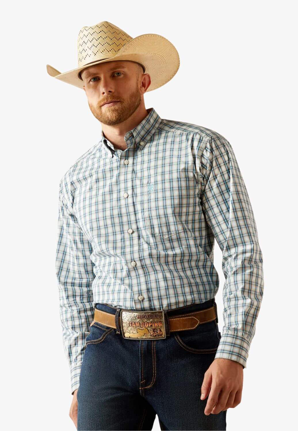 Ariat Mens Pro Series Shelton Long Sleeve Shirt