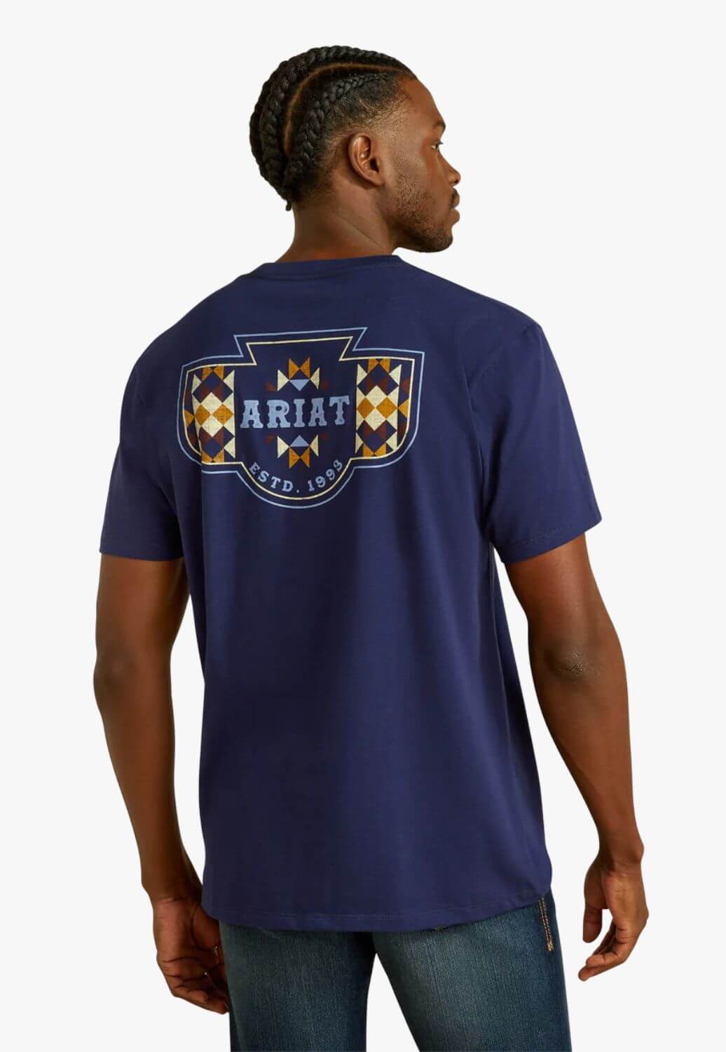 Ariat Mens Woven West T-Shirt