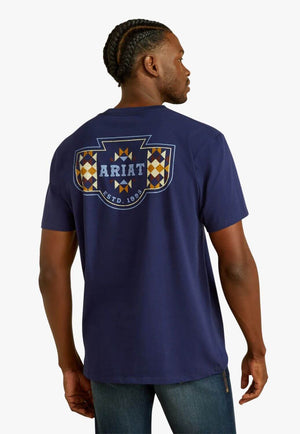 Ariat Mens Woven West T-Shirt