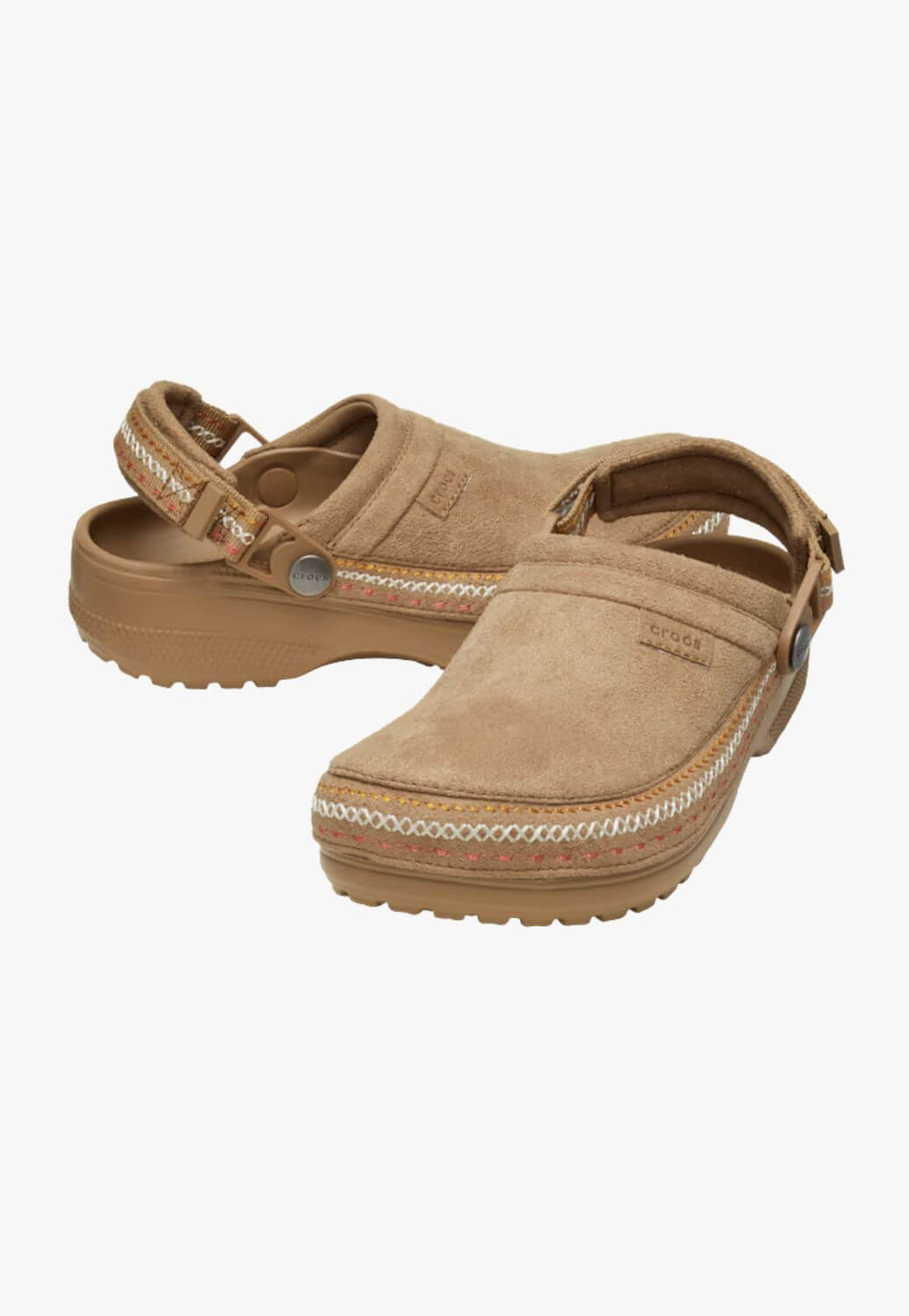 Crocs Crafted Suede Stitch Clog