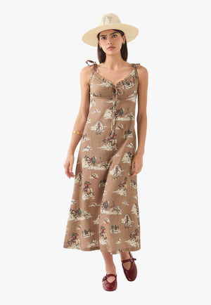Brixton Womens Tie Dress