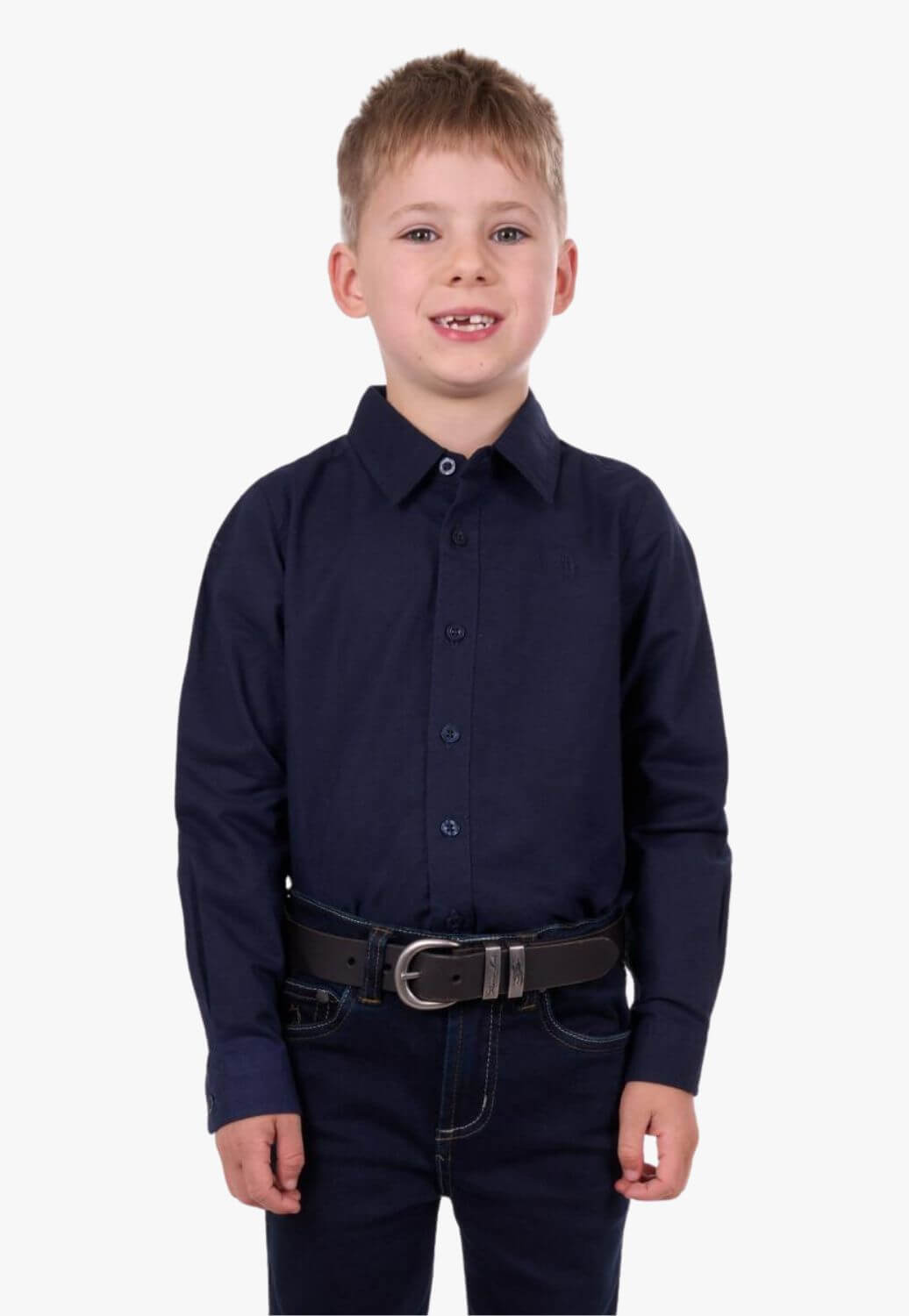 Thomas Cook Boys Linen Long Sleeve Shirt