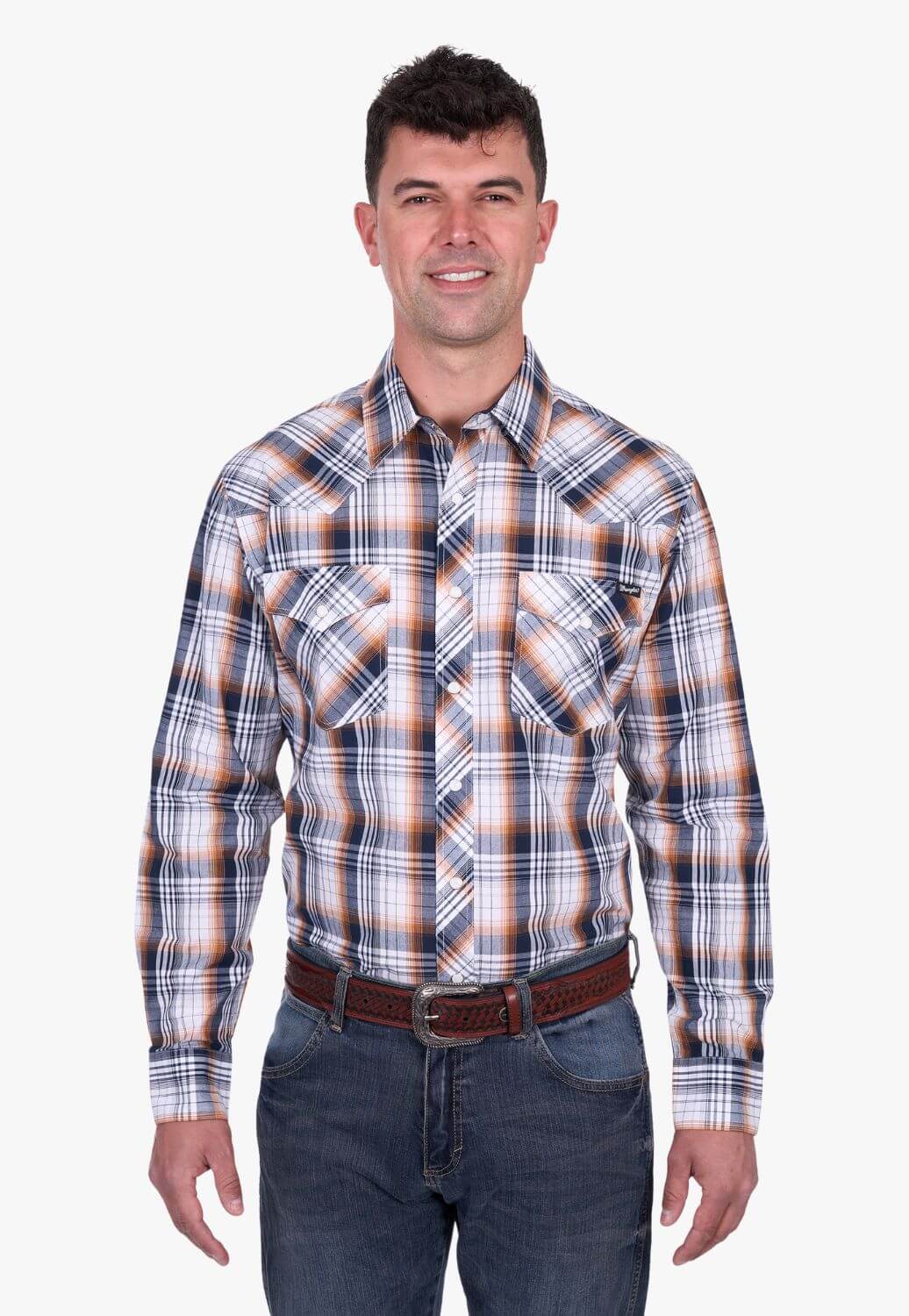 Wrangler Mens Toby Long Sleeve Shirt