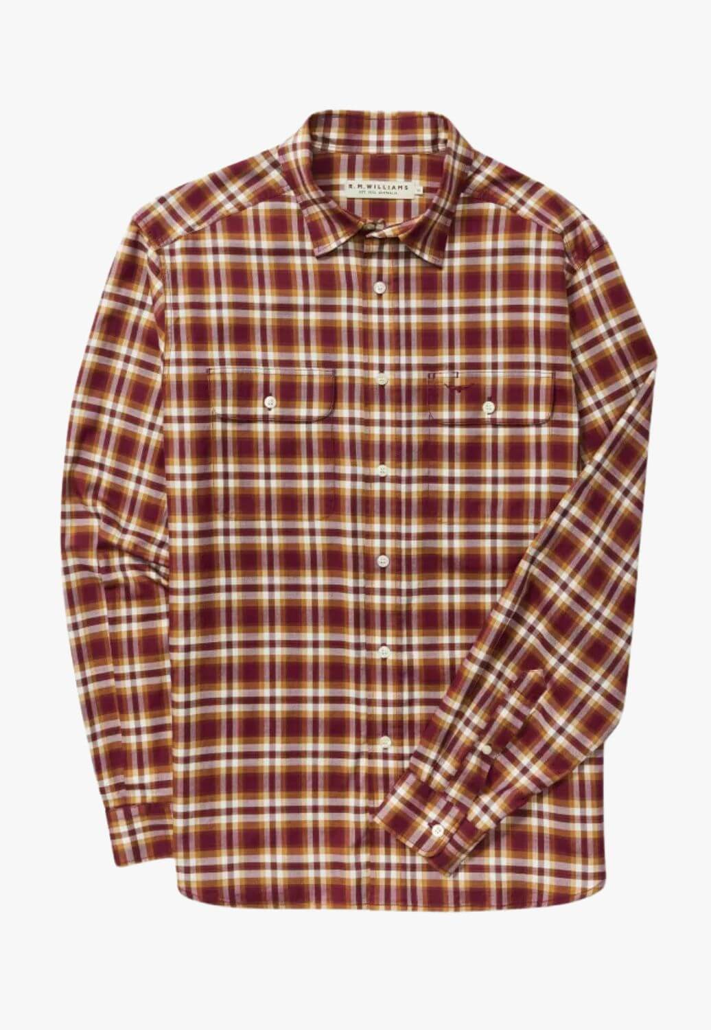 R.M. Williams Mens Classic 2PK Shirt