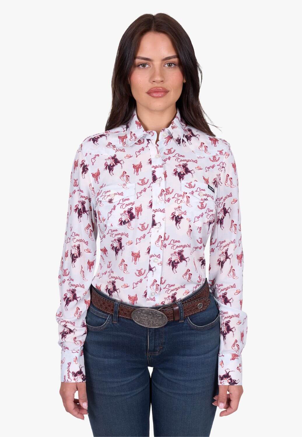 Wrangler Womens Doreen Long Sleeve Shirt