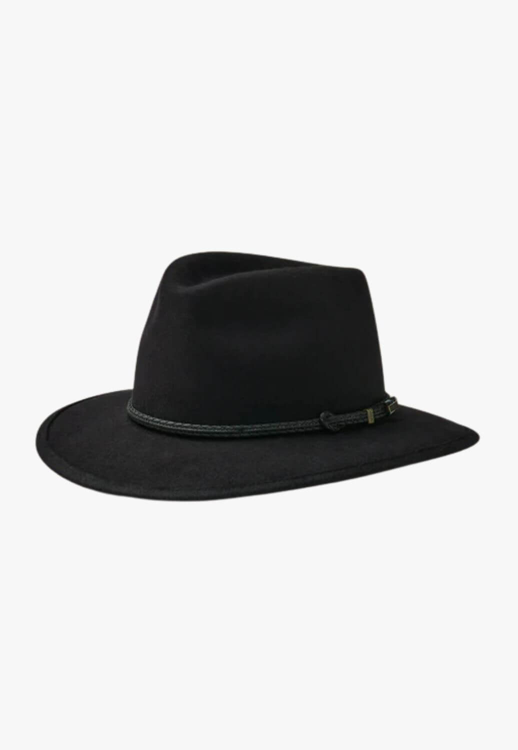 Akubra Traveller Felt Hat Black