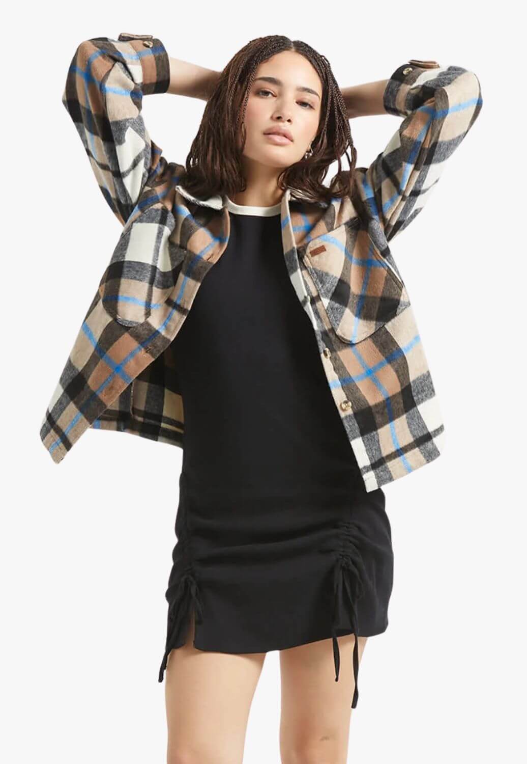 Brixton Womens Bowery Brush Flannel