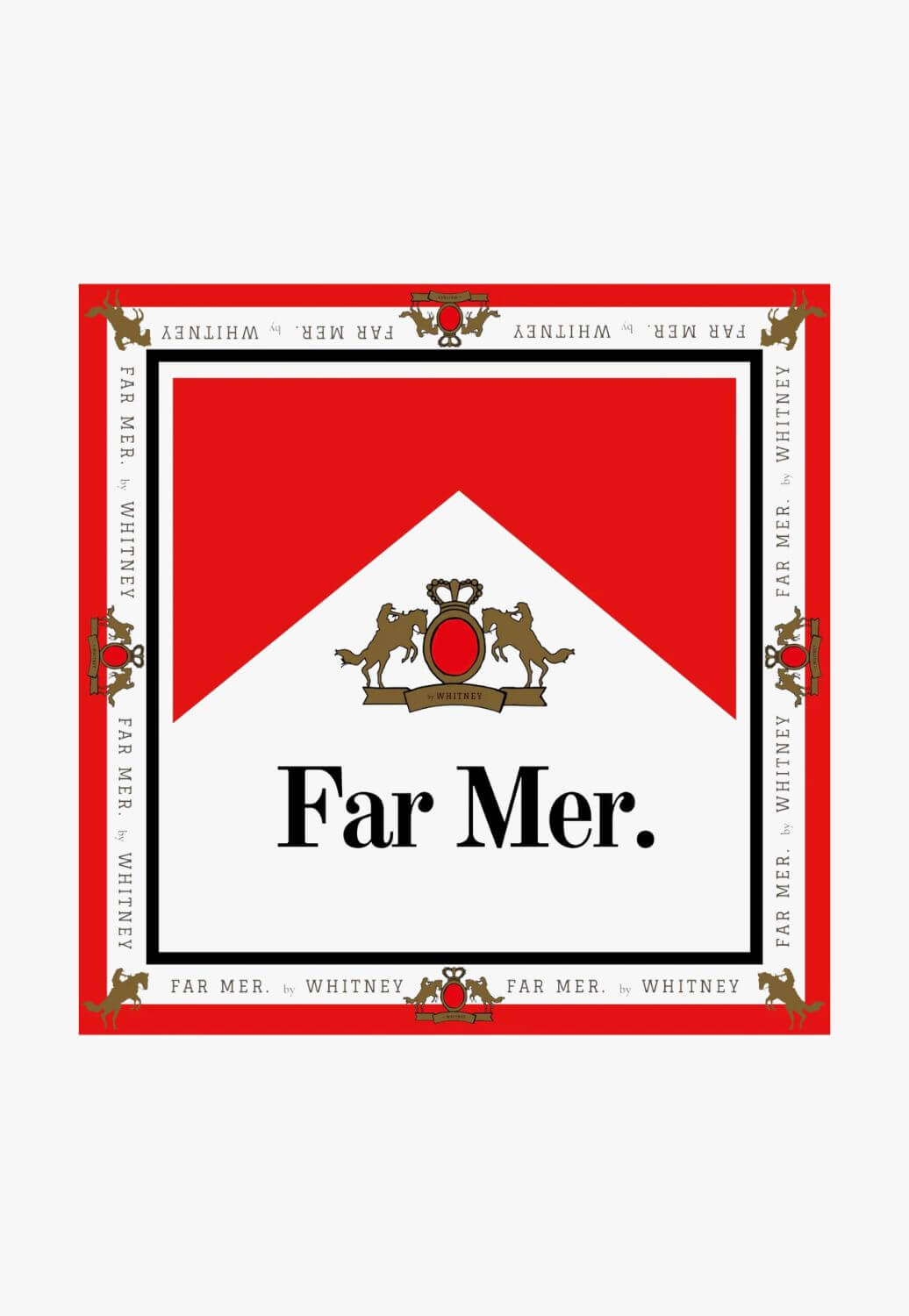 Whitney Spicer Cotton Marlboro Crest Bandana