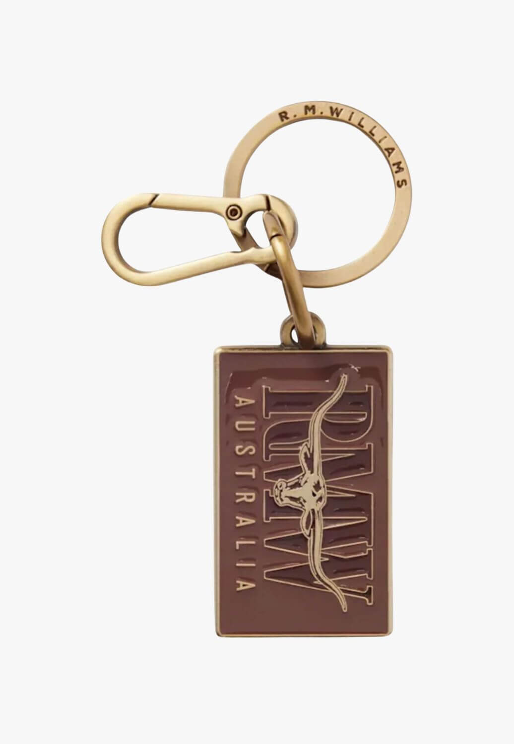 R.M. Williams Heritage Logo Enamel Keyring