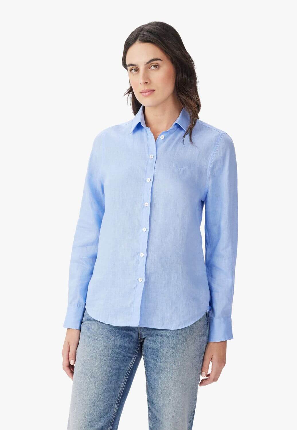R.M. Williams Womens Olney Linen Shirt