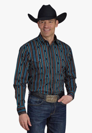 Roper Mens Vintage Collection Long Sleeve Shirt