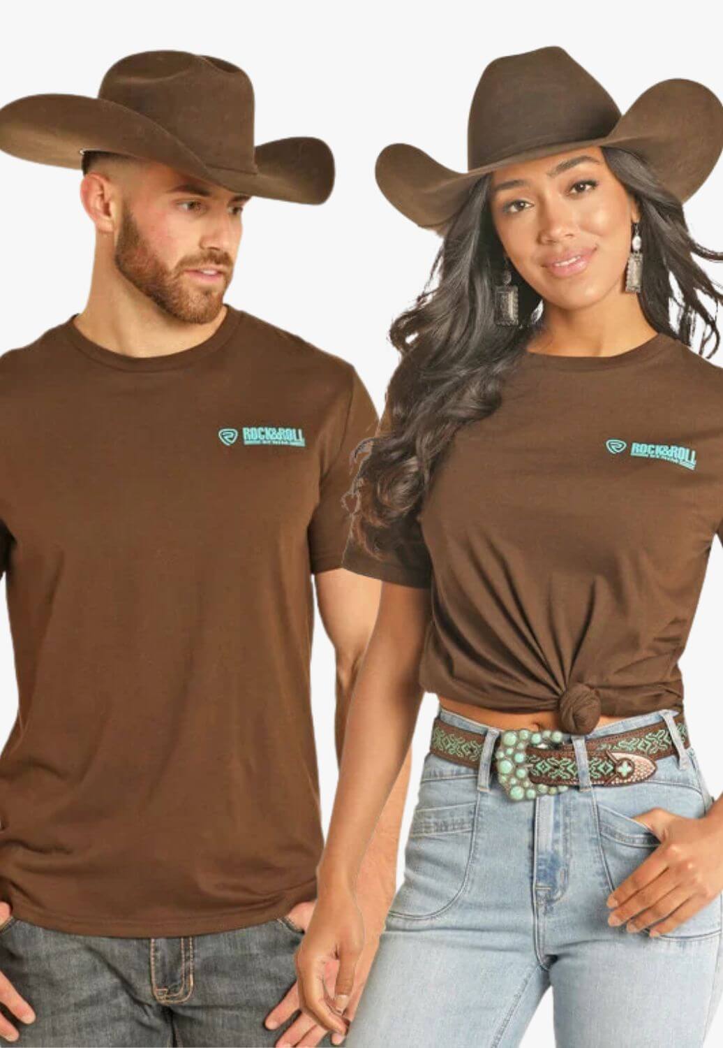 Rock and Roll Mens Aztec Logo T-Shirt