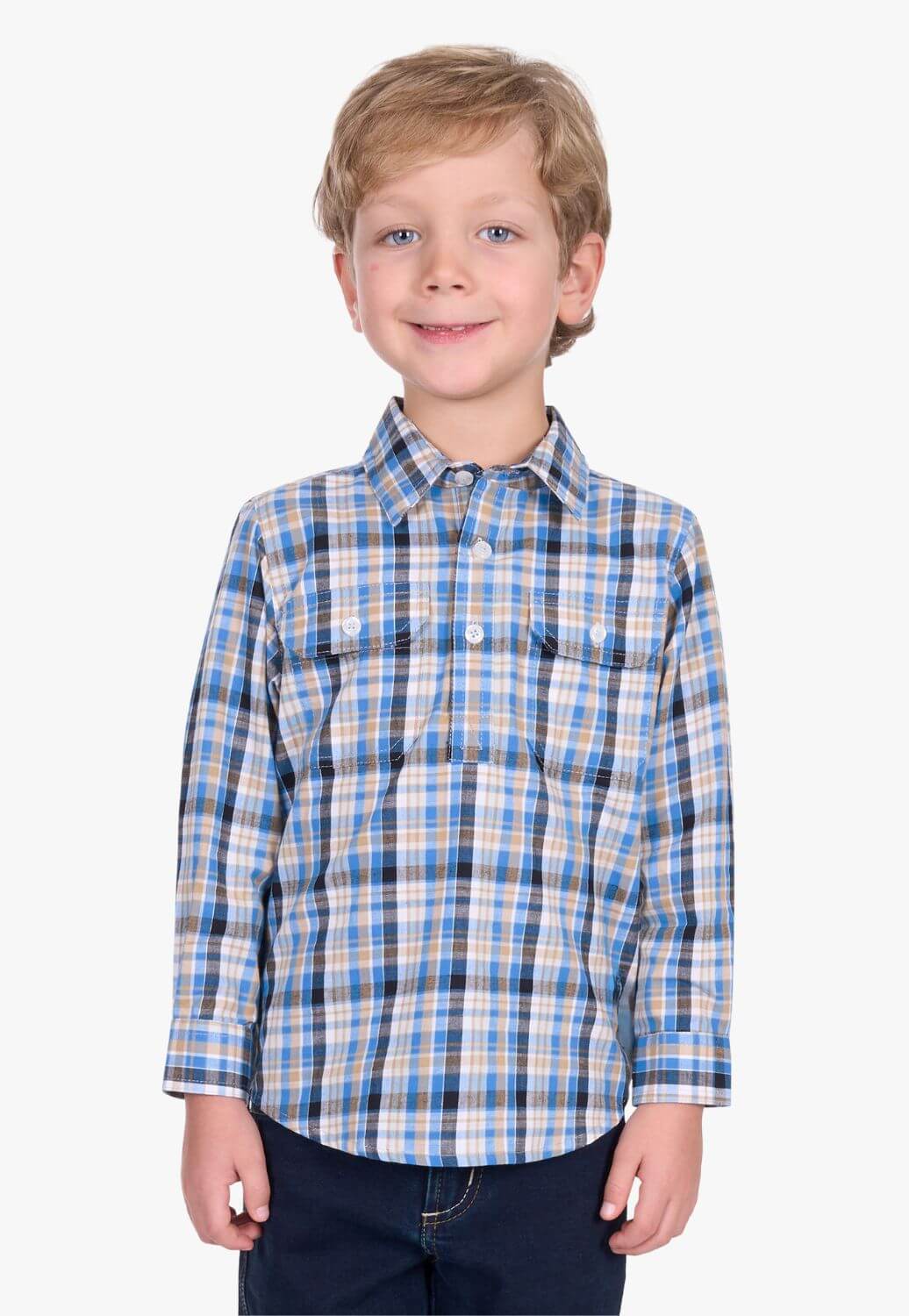 Hard Slog Boys Gibson Long Sleeve Shirt