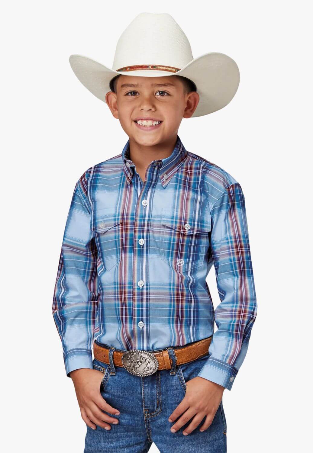 Roper Boys Amarillo Collection Long Sleeve Shirt