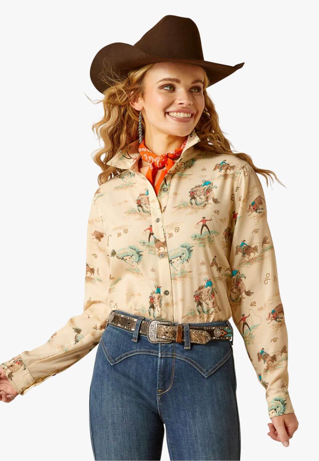 Ariat Womens Homestyle Long Sleeve Shirt