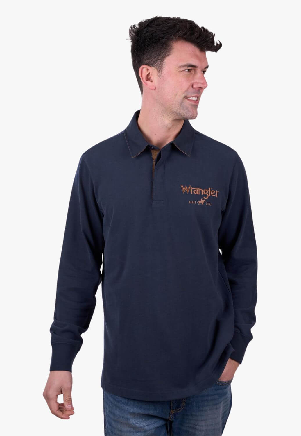 Wrangler Mens Nash Rugby