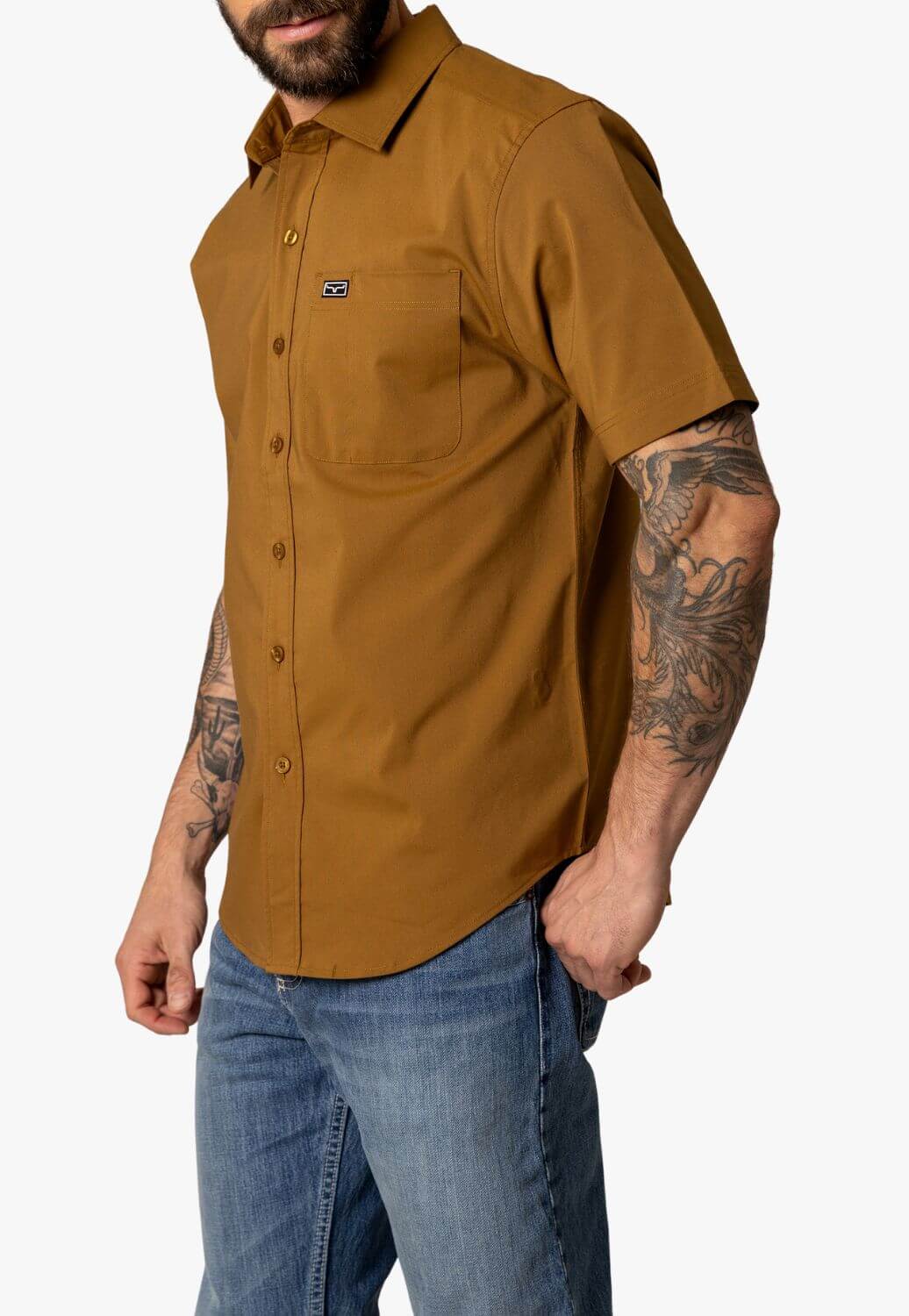 Kimes Ranch Mens Linville Short Sleeve Shirt