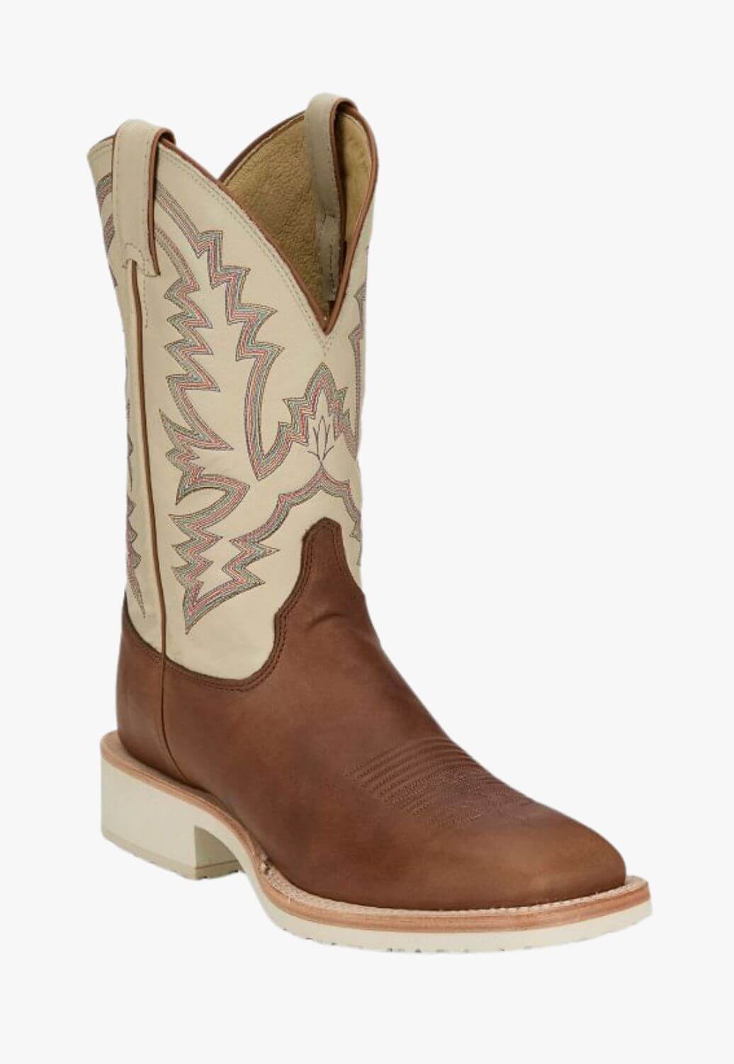 Justin Mens Trainor Wide Square Toe Boot