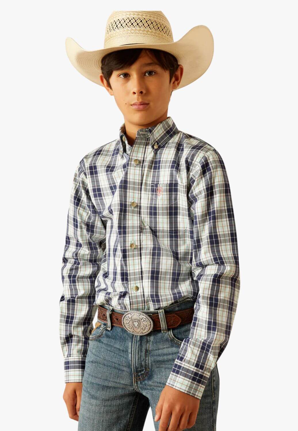 Ariat Boys Pro Series Curtis Long Sleeve Shirt