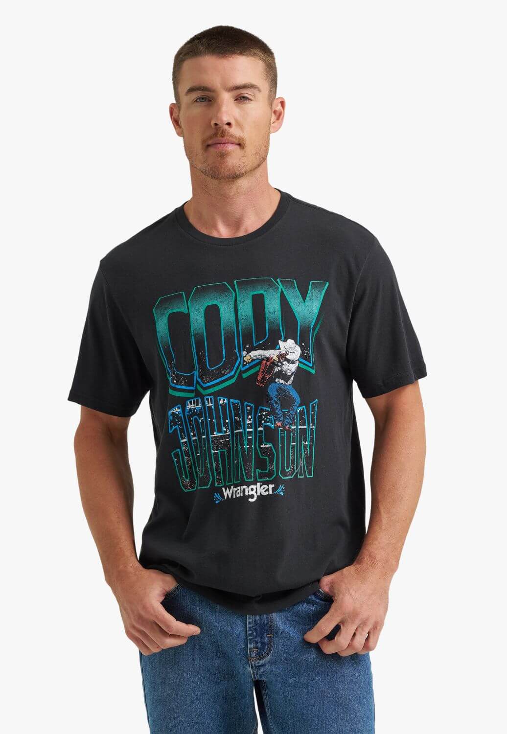 Wrangler Mens Cody Johnson Concert T-Shirt