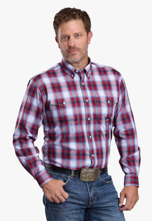 Roper Mens Amarillo Plaid Shirt