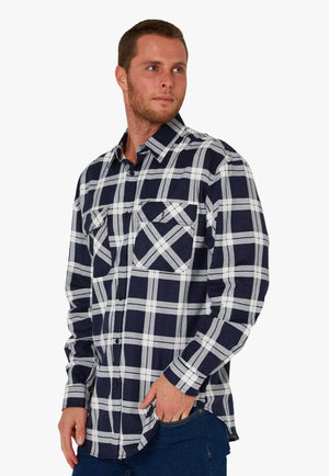 Pilbara Flannelette Open Front Shirt