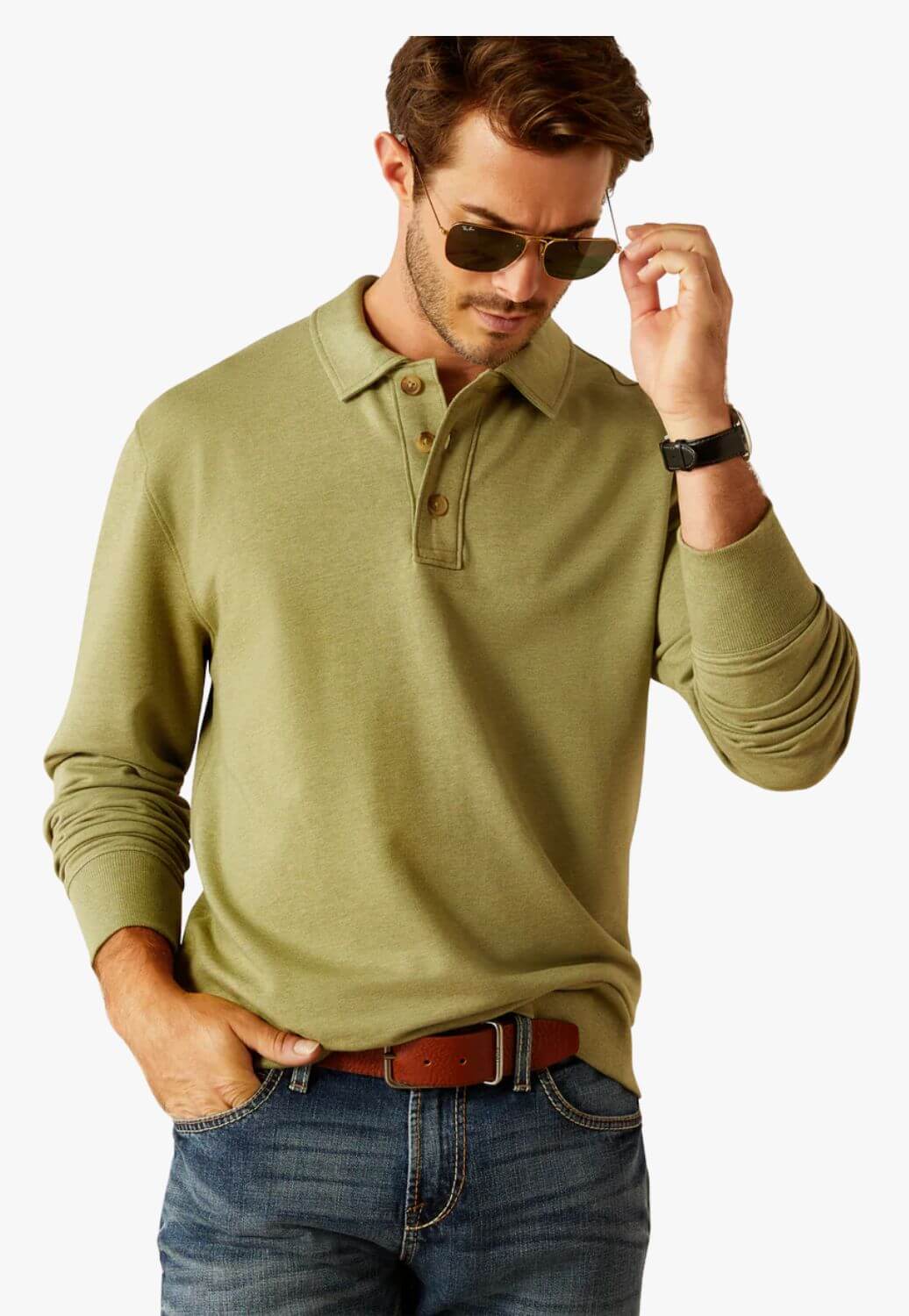 Ariat Mens Wilton Long Sleeve Sweatshirt