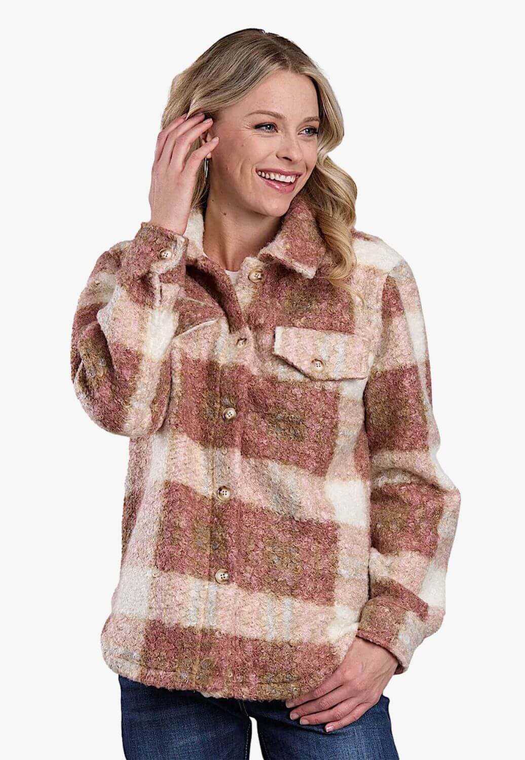 Roper Womens Outerwear Shirt Jacket