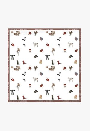 Whitney Spicer Cotton Stay Wild Bandana