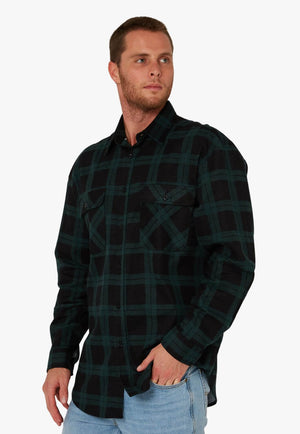 Pilbara Flannelette Open Front Shirt