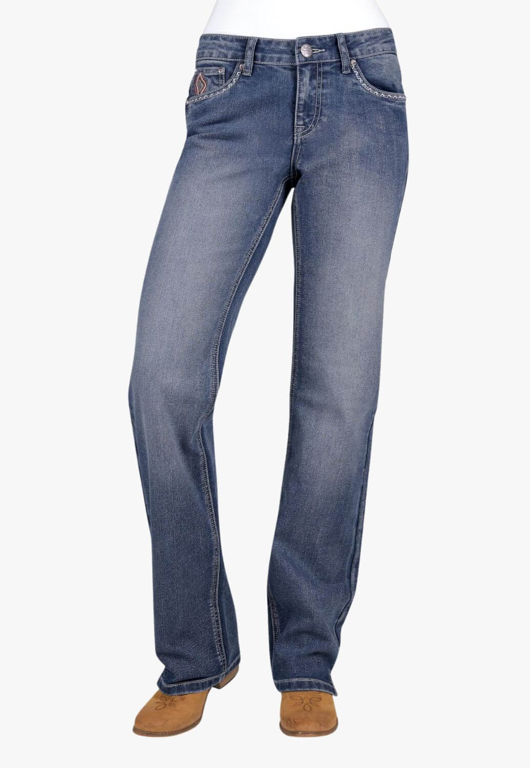 Pure Western Womens Rue Straight Jean