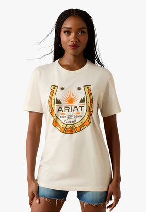 Ariat Womens Lucky Shoe T-Shirt