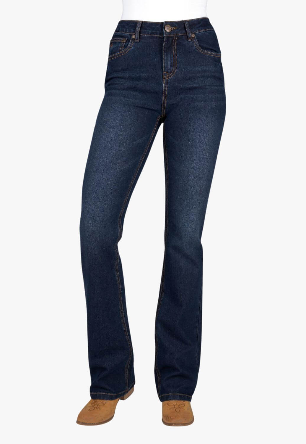 Pure Western Womens Sam Hi Rise Bootcut Jeans