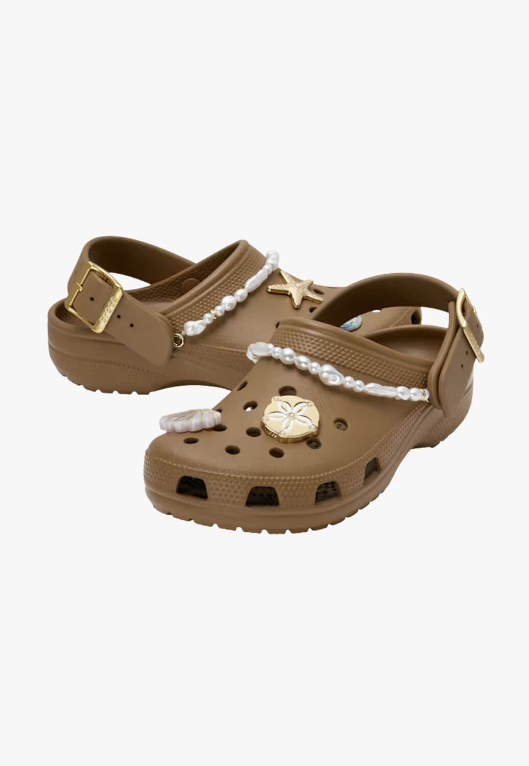 Crocs Metallic Buckle Clog